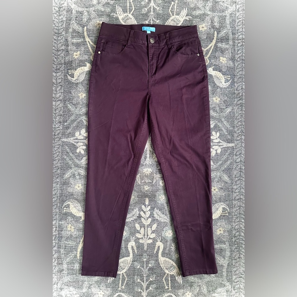 Draper James Plum Purple Pants